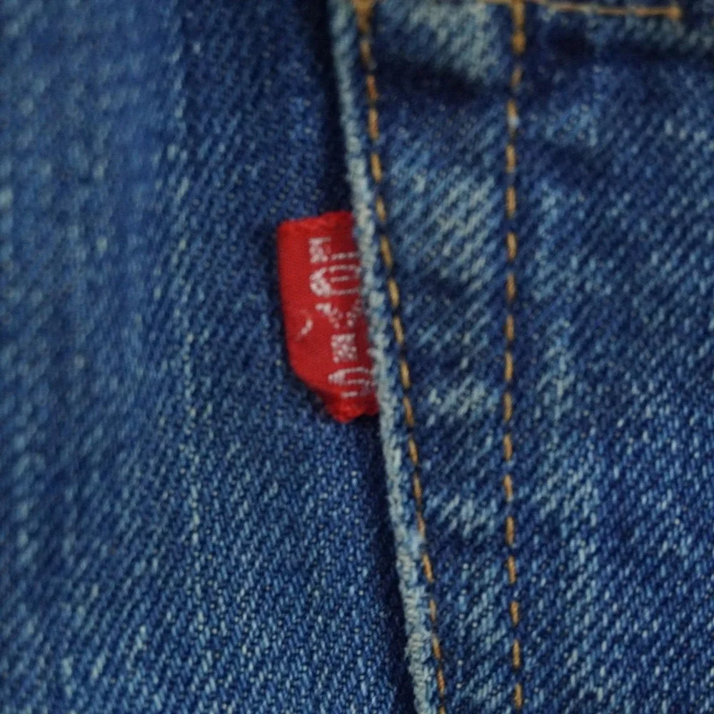 Levi's 505 Jeans Mens 35x31 Blue Vintage 70s Single Stitch Talon 42 Zipper